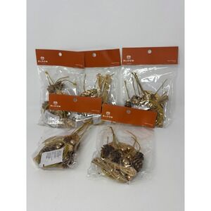 Bloom Room Napkin Ring Kit Gold Rings Fall Decor DIY Lot of 10 2 count 5packs